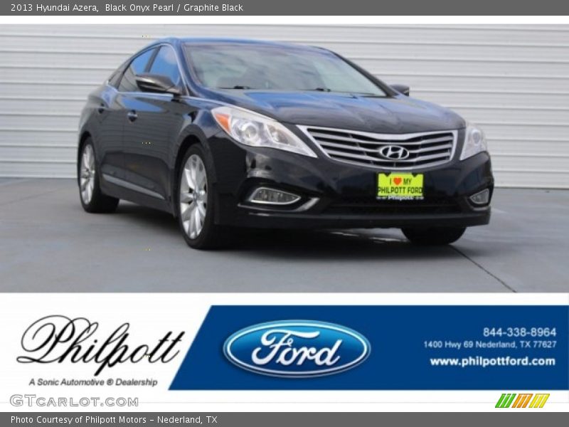 Black Onyx Pearl / Graphite Black 2013 Hyundai Azera