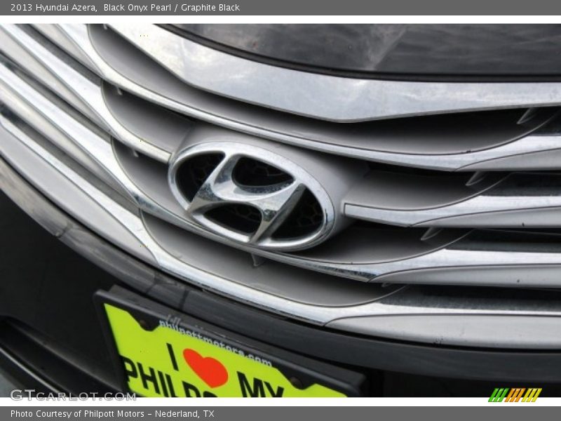 Black Onyx Pearl / Graphite Black 2013 Hyundai Azera