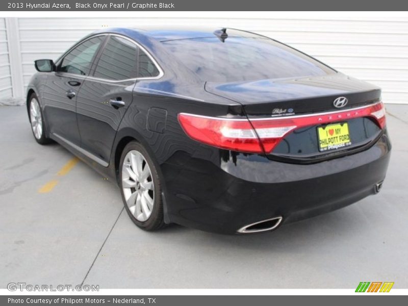 Black Onyx Pearl / Graphite Black 2013 Hyundai Azera