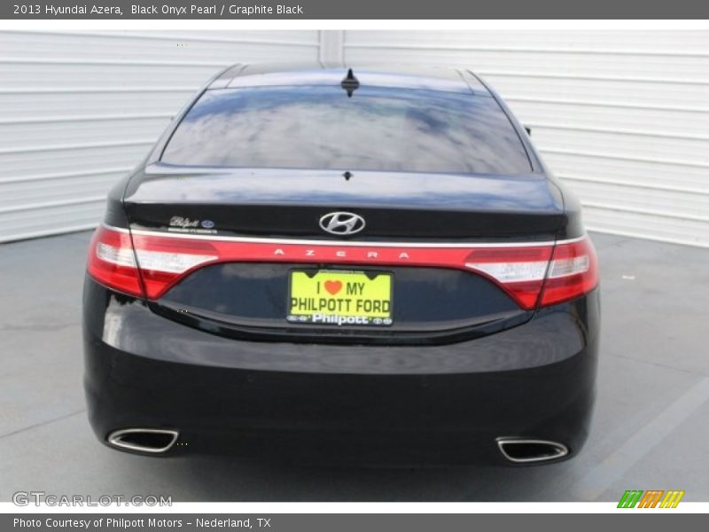 Black Onyx Pearl / Graphite Black 2013 Hyundai Azera