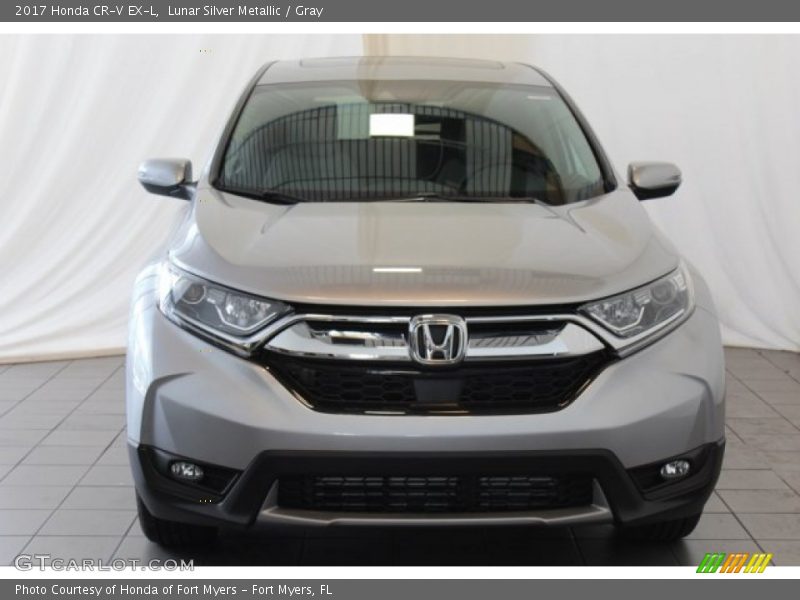 Lunar Silver Metallic / Gray 2017 Honda CR-V EX-L