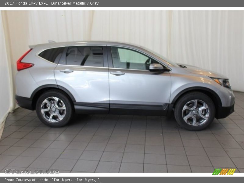 Lunar Silver Metallic / Gray 2017 Honda CR-V EX-L