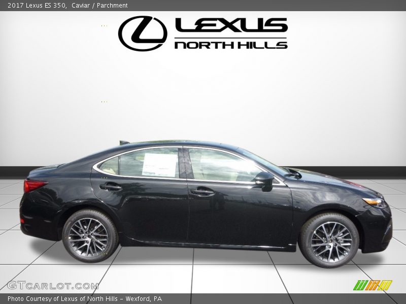 Caviar / Parchment 2017 Lexus ES 350
