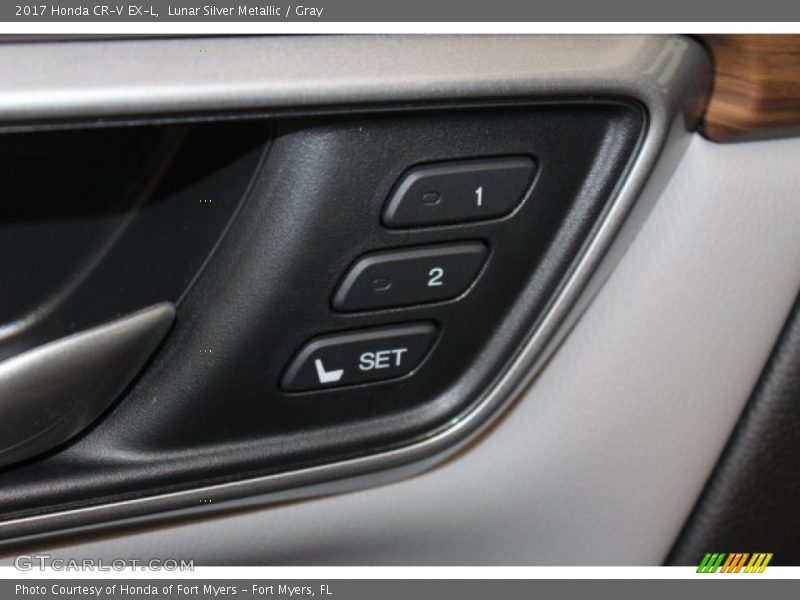 Lunar Silver Metallic / Gray 2017 Honda CR-V EX-L