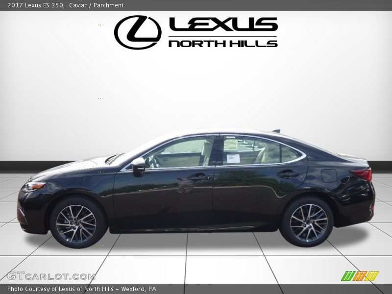 Caviar / Parchment 2017 Lexus ES 350
