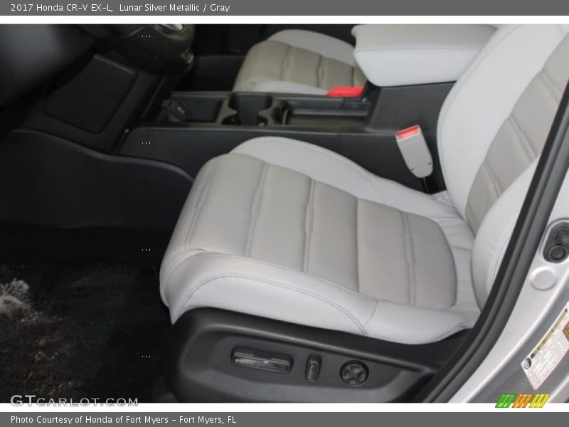 Lunar Silver Metallic / Gray 2017 Honda CR-V EX-L