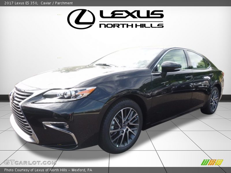 Caviar / Parchment 2017 Lexus ES 350