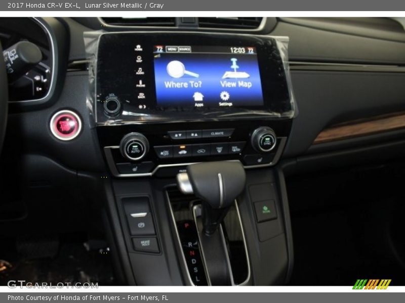 Lunar Silver Metallic / Gray 2017 Honda CR-V EX-L