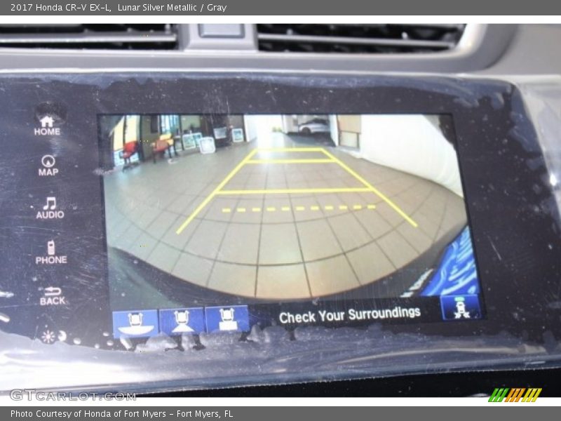 Lunar Silver Metallic / Gray 2017 Honda CR-V EX-L