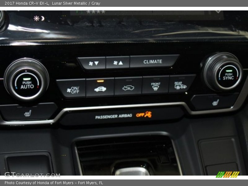 Lunar Silver Metallic / Gray 2017 Honda CR-V EX-L