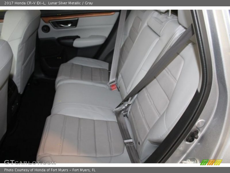 Lunar Silver Metallic / Gray 2017 Honda CR-V EX-L