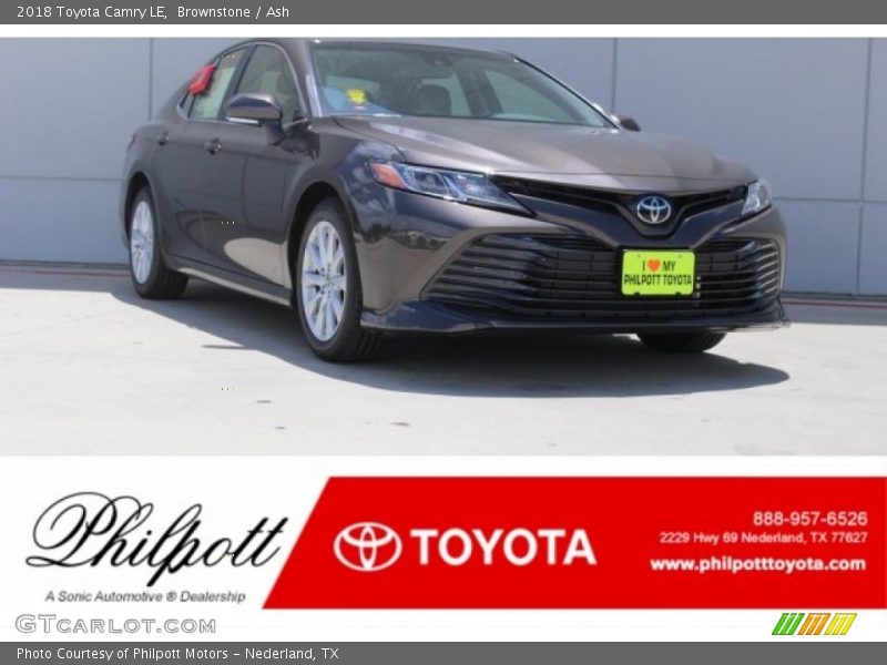 Brownstone / Ash 2018 Toyota Camry LE