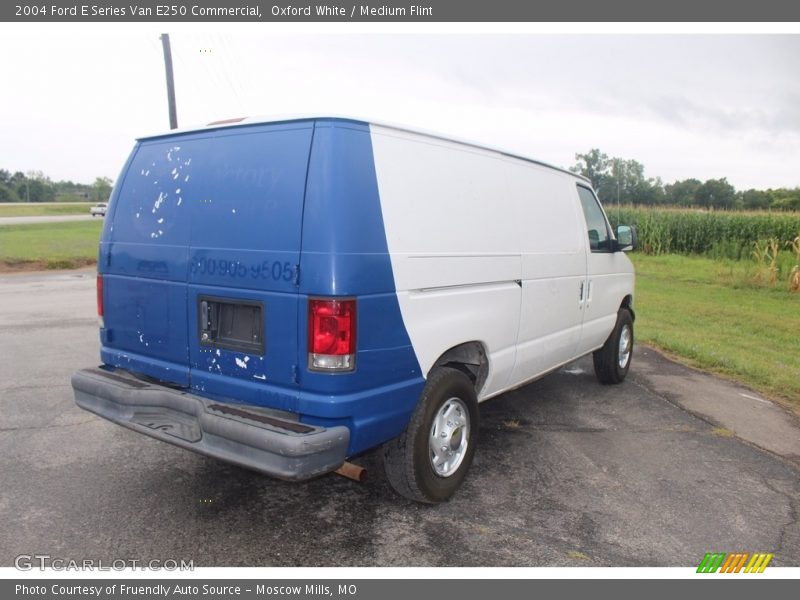 Oxford White / Medium Flint 2004 Ford E Series Van E250 Commercial
