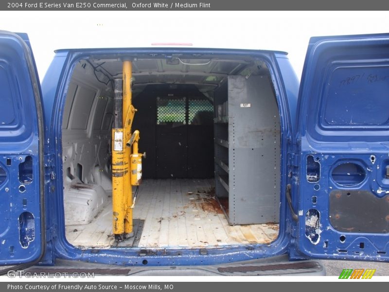 Oxford White / Medium Flint 2004 Ford E Series Van E250 Commercial