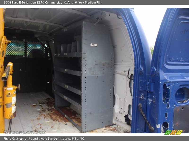 Oxford White / Medium Flint 2004 Ford E Series Van E250 Commercial