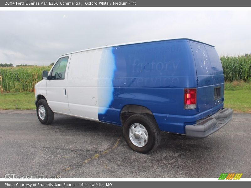 Oxford White / Medium Flint 2004 Ford E Series Van E250 Commercial
