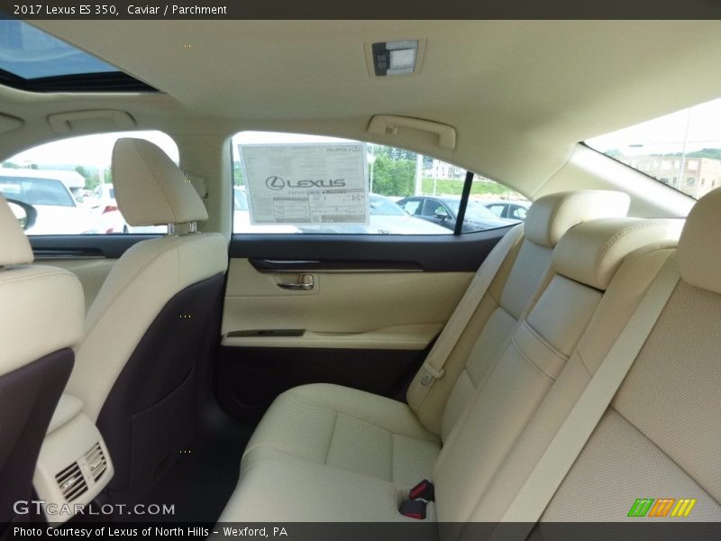 Caviar / Parchment 2017 Lexus ES 350