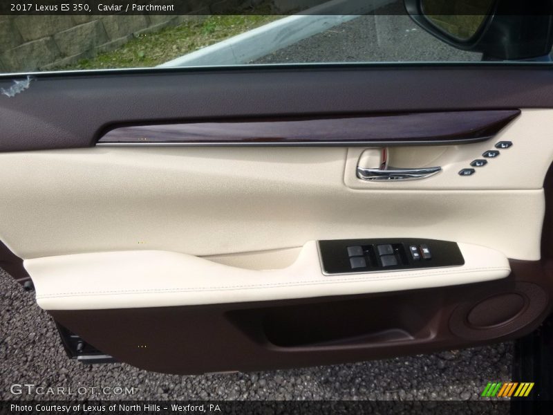 Caviar / Parchment 2017 Lexus ES 350