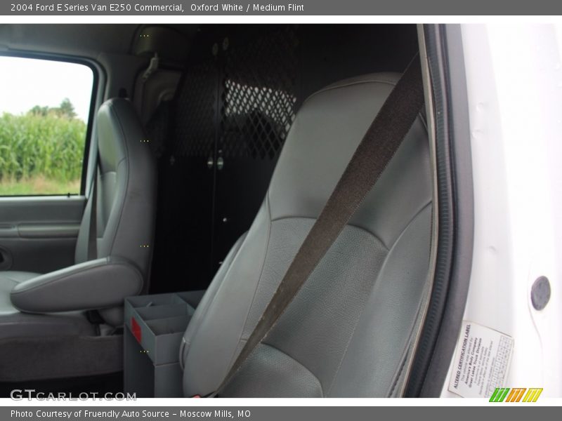 Oxford White / Medium Flint 2004 Ford E Series Van E250 Commercial
