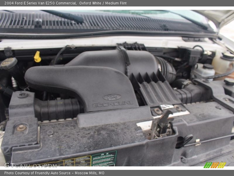 Oxford White / Medium Flint 2004 Ford E Series Van E250 Commercial