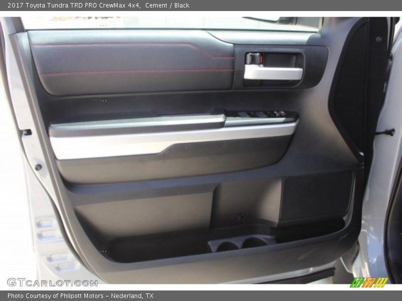 Cement / Black 2017 Toyota Tundra TRD PRO CrewMax 4x4