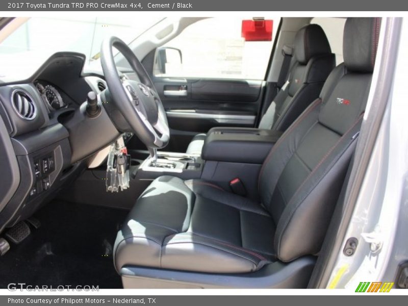 Cement / Black 2017 Toyota Tundra TRD PRO CrewMax 4x4