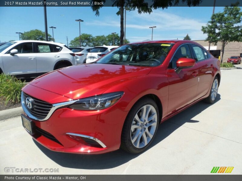 Front 3/4 View of 2017 Mazda6 Touring
