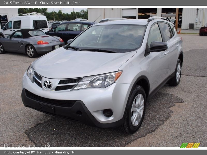 Classic Silver Metallic / Ash 2015 Toyota RAV4 LE