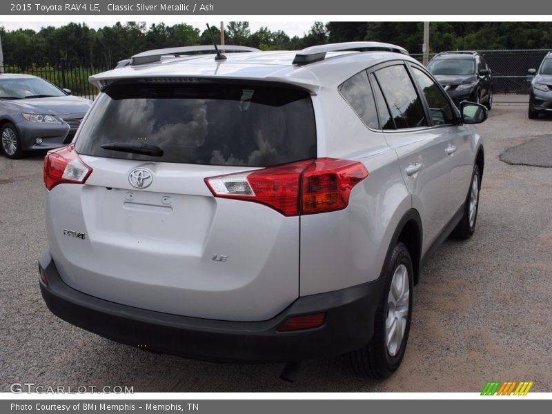 Classic Silver Metallic / Ash 2015 Toyota RAV4 LE