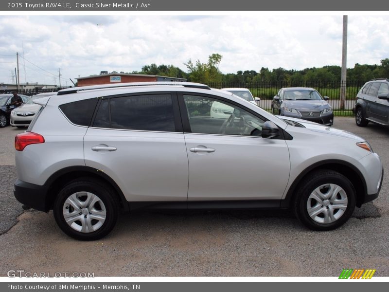 Classic Silver Metallic / Ash 2015 Toyota RAV4 LE