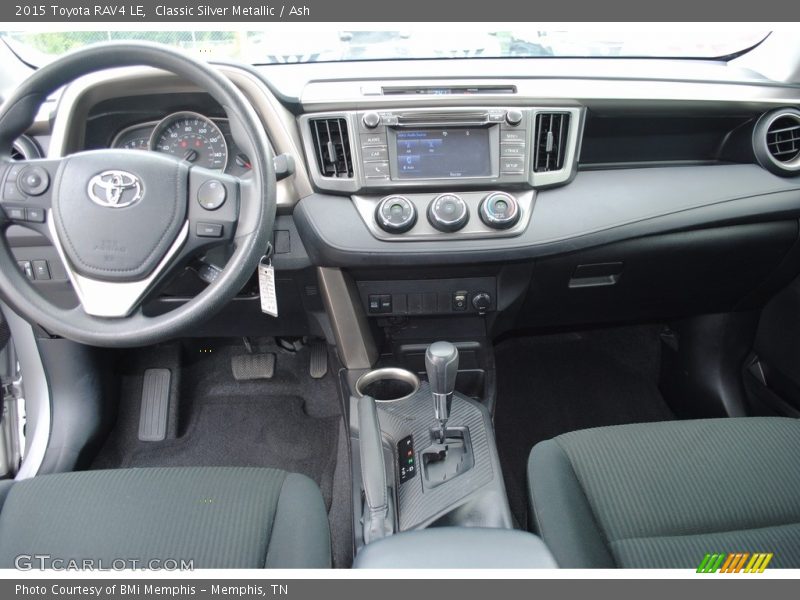 Classic Silver Metallic / Ash 2015 Toyota RAV4 LE