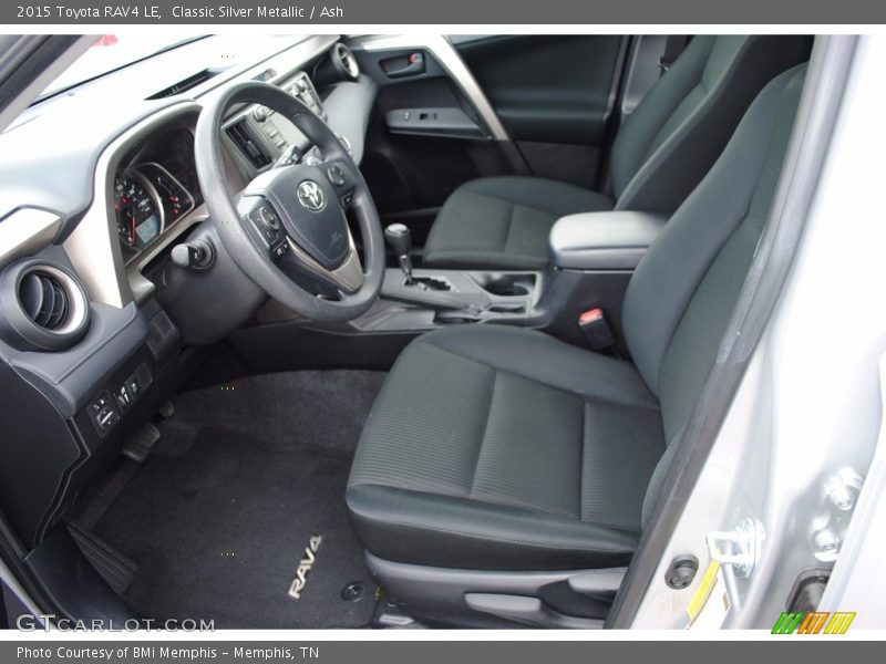 Classic Silver Metallic / Ash 2015 Toyota RAV4 LE