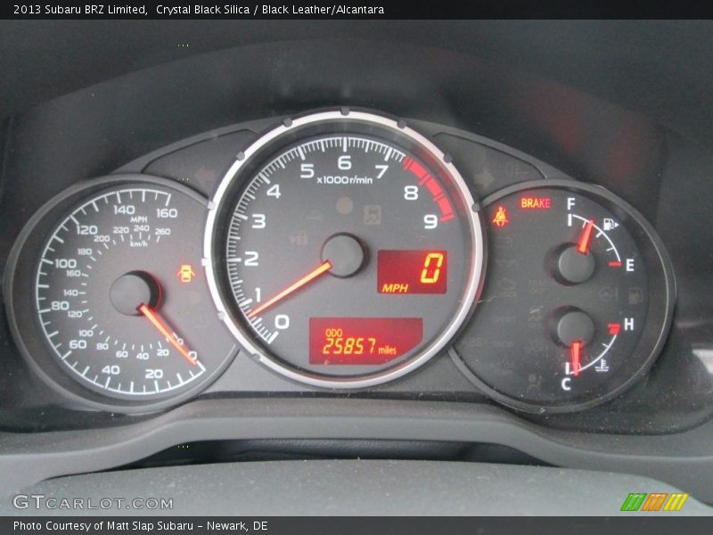  2013 BRZ Limited Limited Gauges