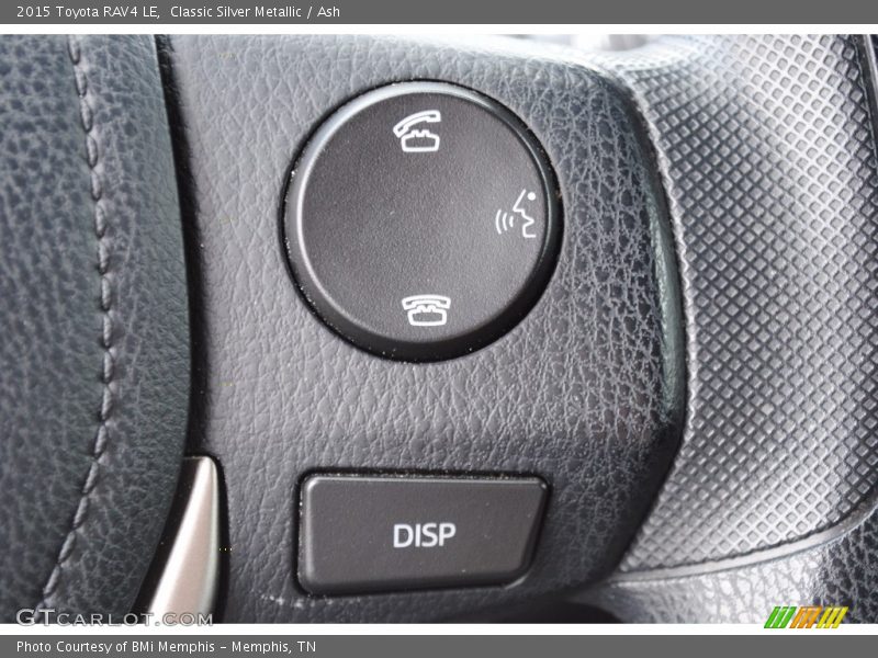 Classic Silver Metallic / Ash 2015 Toyota RAV4 LE
