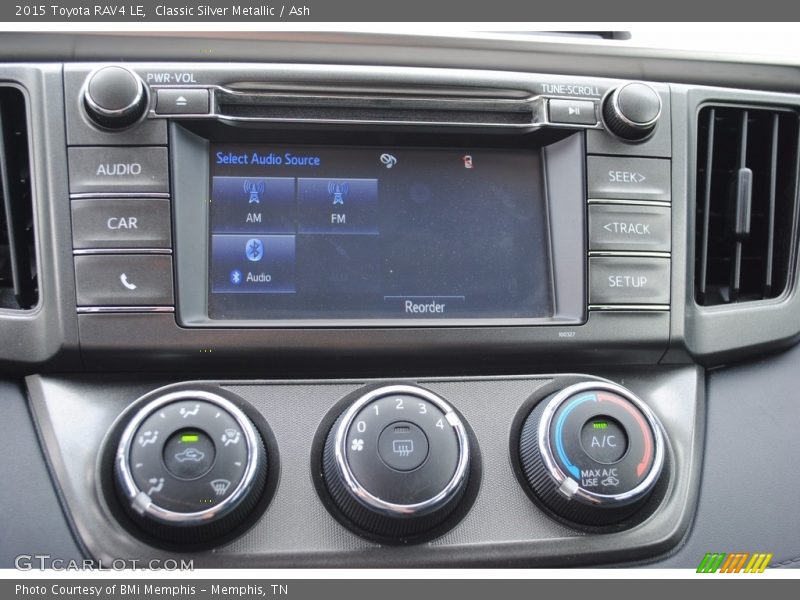 Classic Silver Metallic / Ash 2015 Toyota RAV4 LE
