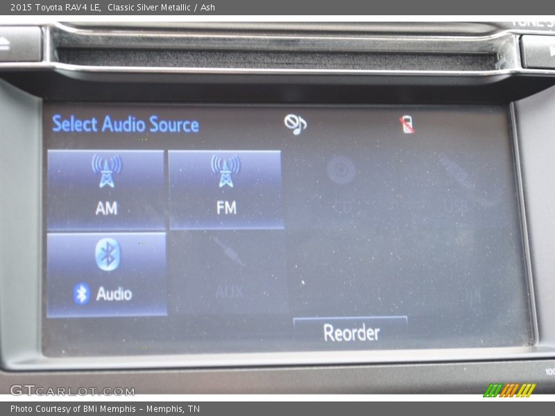 Classic Silver Metallic / Ash 2015 Toyota RAV4 LE
