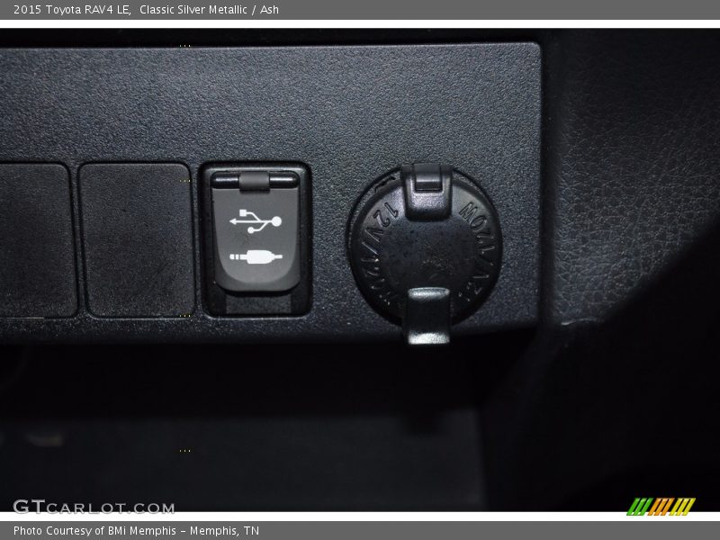 Classic Silver Metallic / Ash 2015 Toyota RAV4 LE