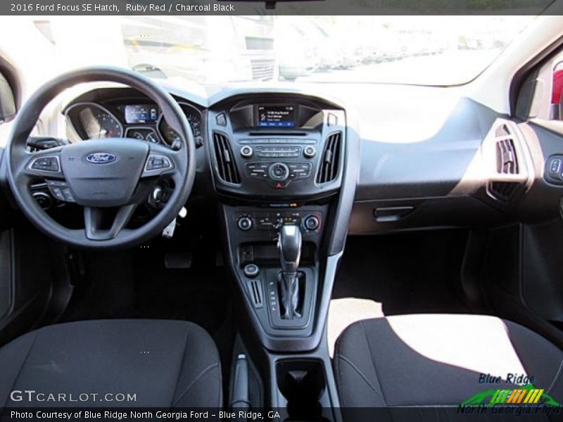 Ruby Red / Charcoal Black 2016 Ford Focus SE Hatch