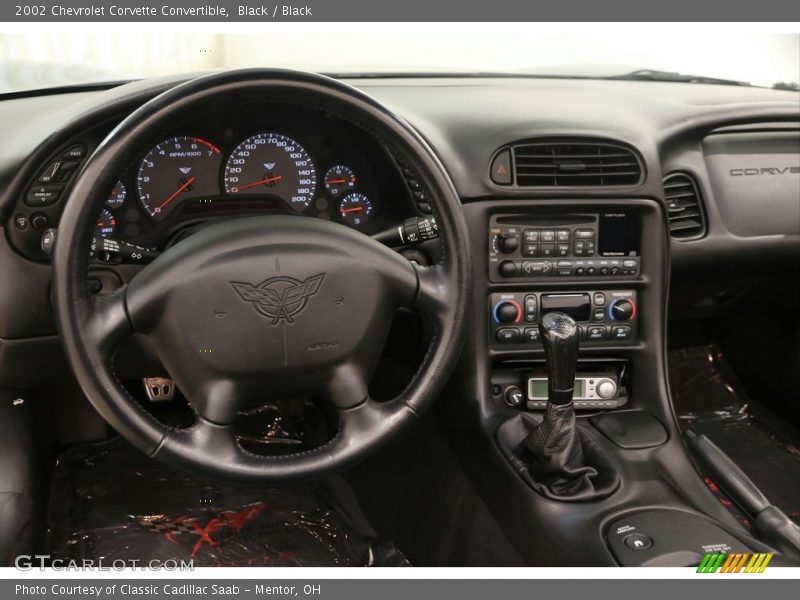 Dashboard of 2002 Corvette Convertible
