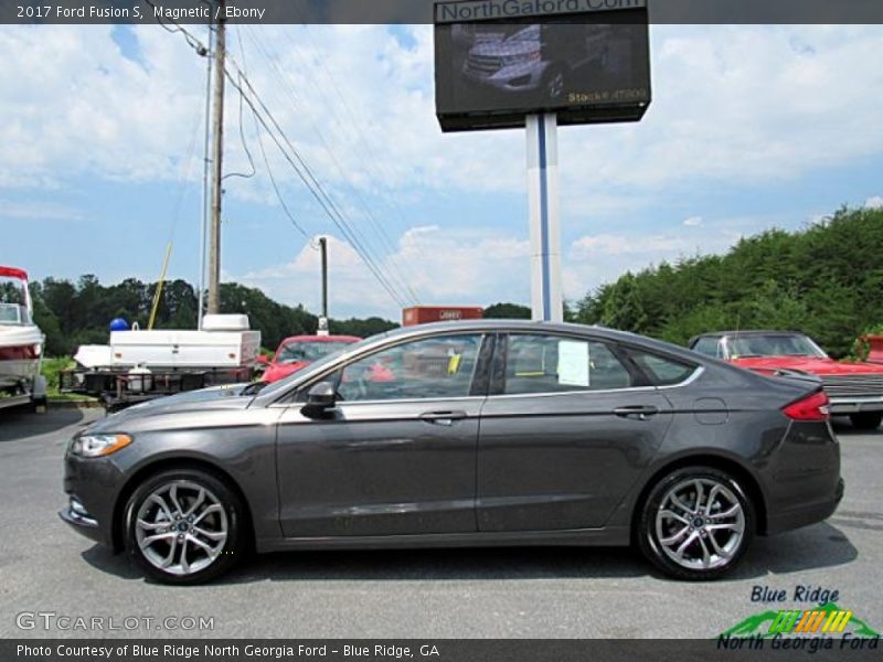 Magnetic / Ebony 2017 Ford Fusion S