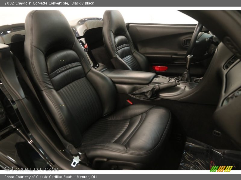Front Seat of 2002 Corvette Convertible