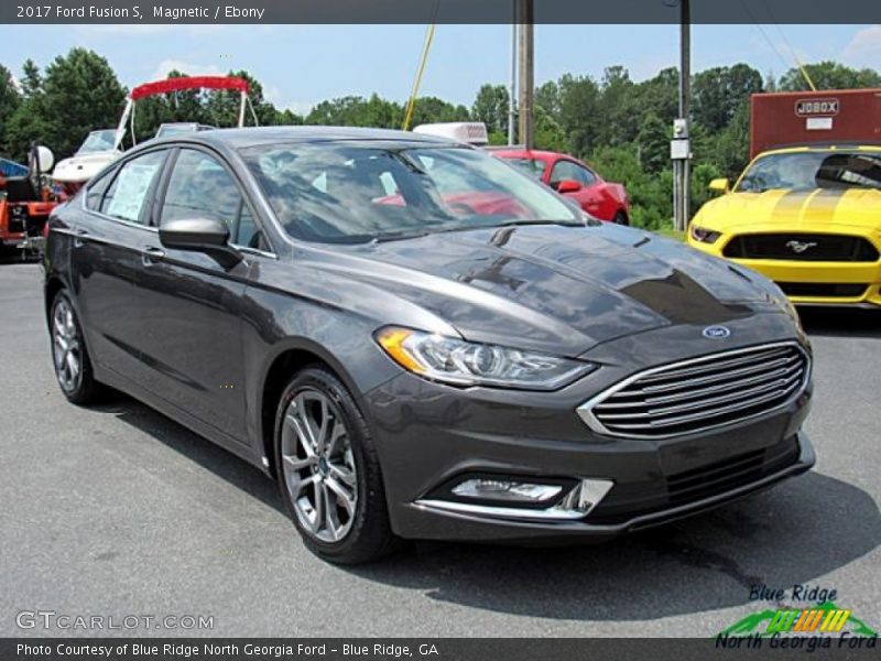Magnetic / Ebony 2017 Ford Fusion S