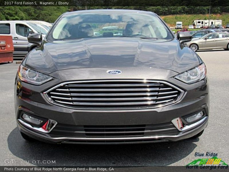 Magnetic / Ebony 2017 Ford Fusion S