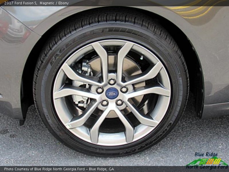 Magnetic / Ebony 2017 Ford Fusion S