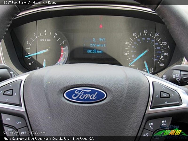 Magnetic / Ebony 2017 Ford Fusion S