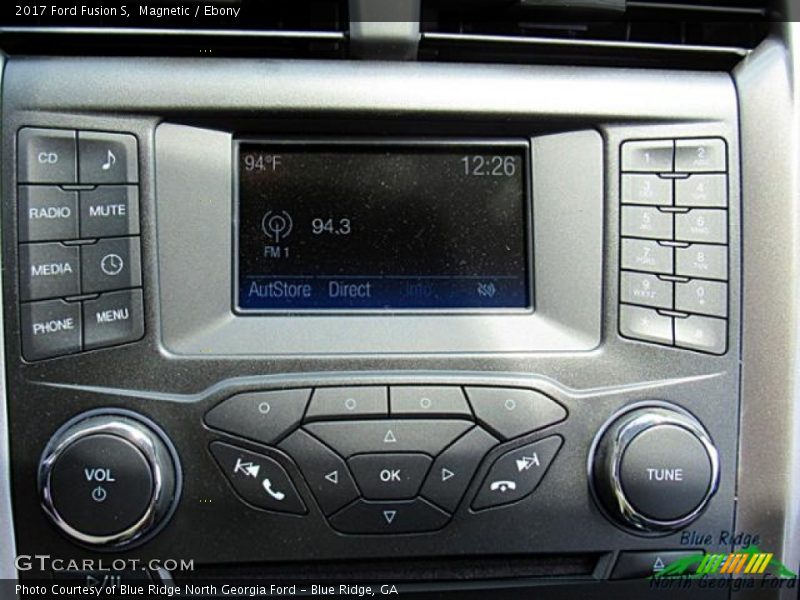 Magnetic / Ebony 2017 Ford Fusion S