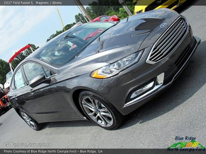 Magnetic / Ebony 2017 Ford Fusion S