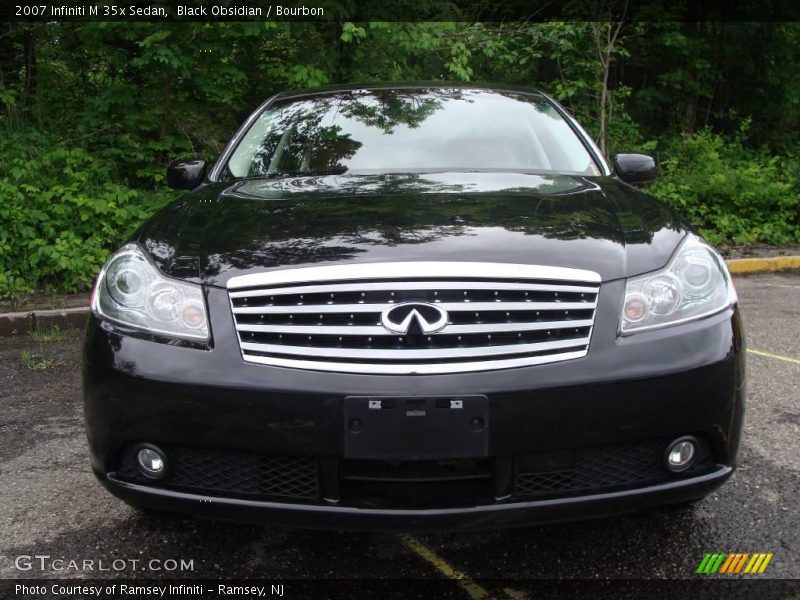 Black Obsidian / Bourbon 2007 Infiniti M 35x Sedan