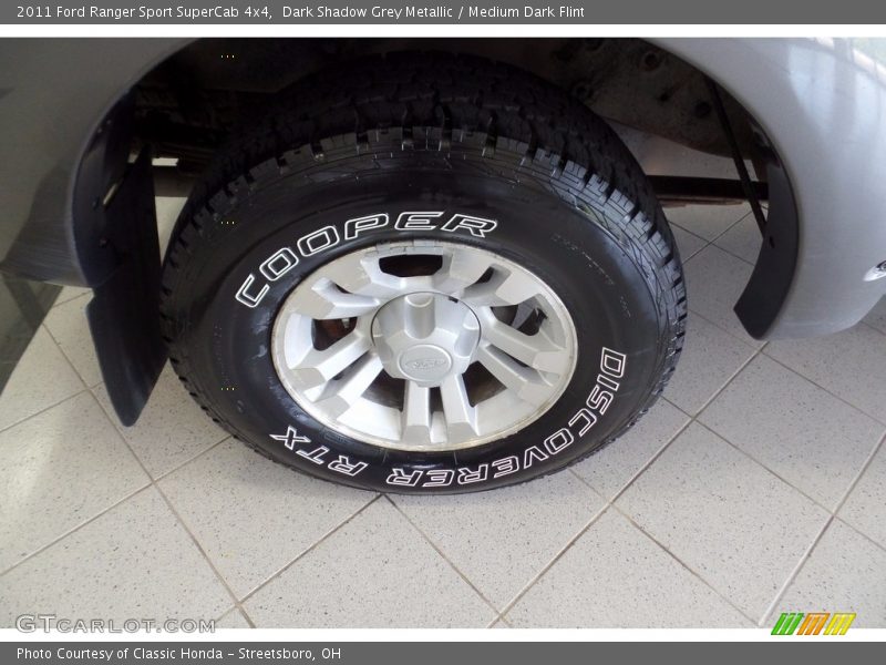 Dark Shadow Grey Metallic / Medium Dark Flint 2011 Ford Ranger Sport SuperCab 4x4