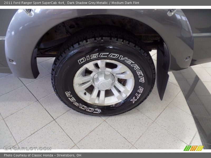 Dark Shadow Grey Metallic / Medium Dark Flint 2011 Ford Ranger Sport SuperCab 4x4